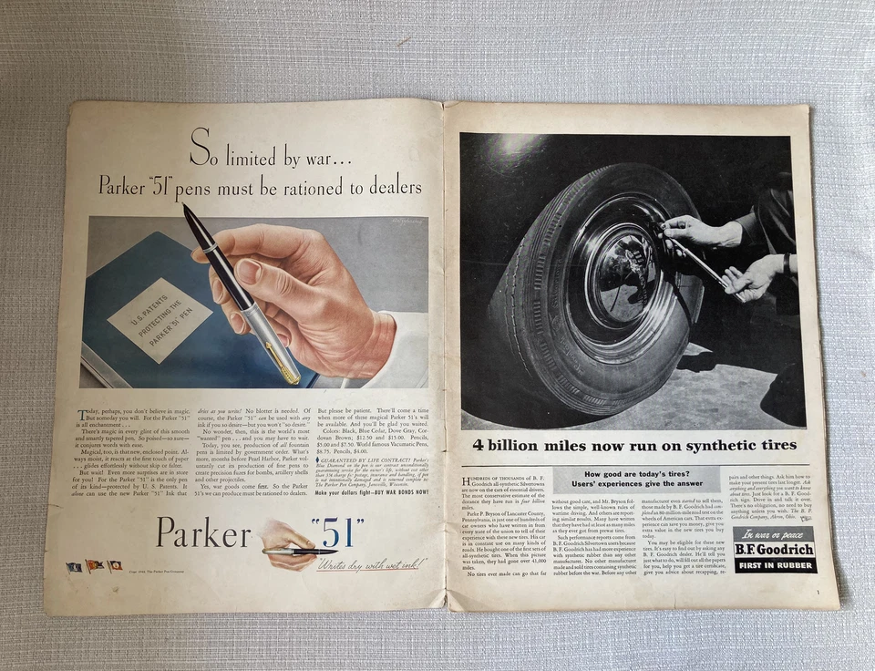 Life Magazine July 31 1944 World War II Russian Generals  - Image 3 of 4