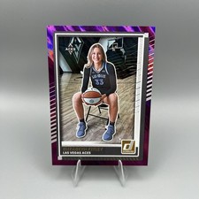 2025 Donruss WNBA Elizabeth Kitley Purple Lava /99 Las Vegas Aces RC