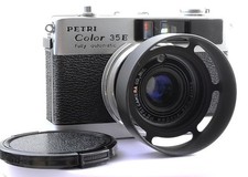  ALL Works, NEAR MINT  PETRI Color 35 E Rangefinder 35mm Film Camera from JAPAN