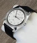 Vintage Timex Viscount White Dial Self-Winding Automatic Wristwatch Running Well