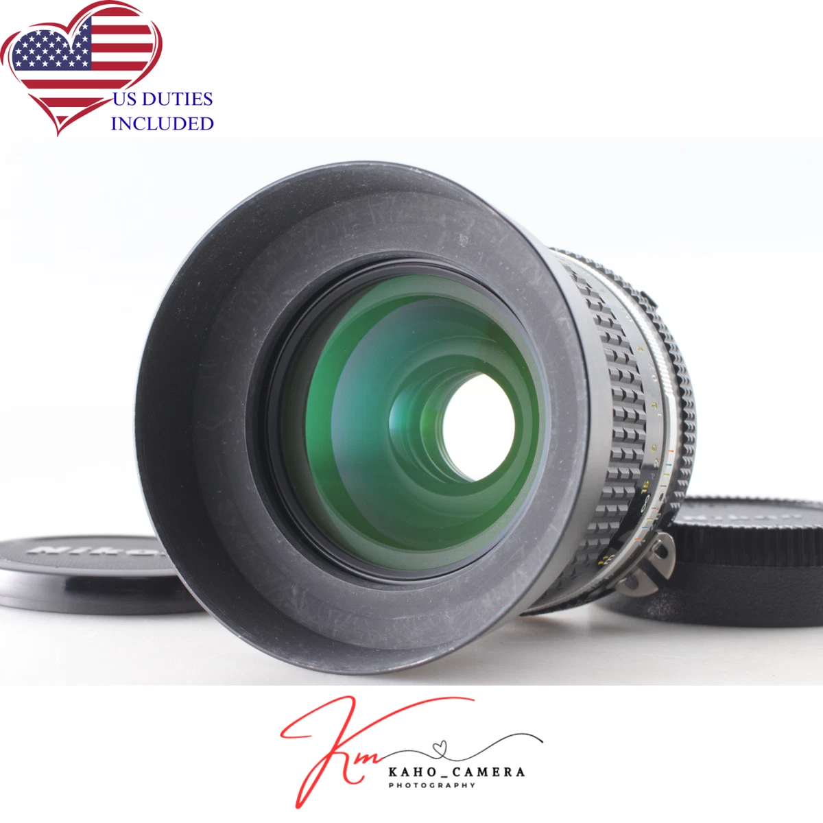 Nikon NIKKOR f/2 Camera Lenses 35mm Focal for sale | eBay