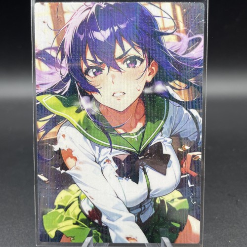 Saeko Busujima Anime Waifu Card Doujin ACG Goddess Holo