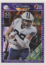 2021 Leaf Pro Set Metal Purple Crystals 22/30 Matt Bushman #62 a8x