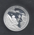 2019 S Silver Proof  WAR IN THE PACIFIC - ATB Quarter - Silver