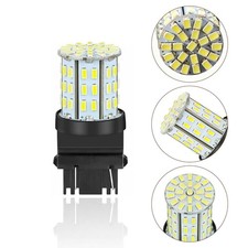 3157 3057 3457 LED Bulbs 6000K White 4Pcs 64SMD Brake Tail Light Set
