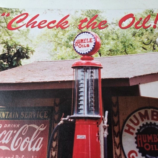 Gasoline Magazine for Porcelain Sign Collecting - Gas Porcelain Advertising Sign - Image 2 of 4