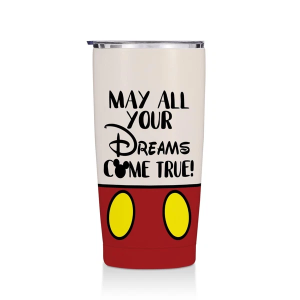 Magic Cartoon Mouse Inspired Straight Skinny 20 oz Tumbler Mouse Themed Gifts...
