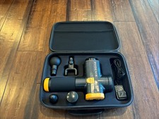 Phoenix A2 Massage Gun Deep Tissue Massager Dynamic Therapy With 4 Heads READ 