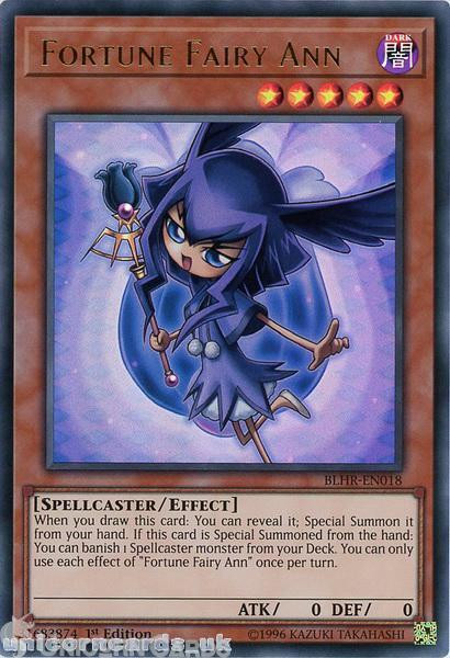 BLHR-EN018 Fortune Fairy Ann Ultra Rare 1st Edition Mint YuGiOh Card