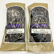 Nationals Hosiery Q Style 6530 Hose Neutral Beige 6/pk Set of 2 packs