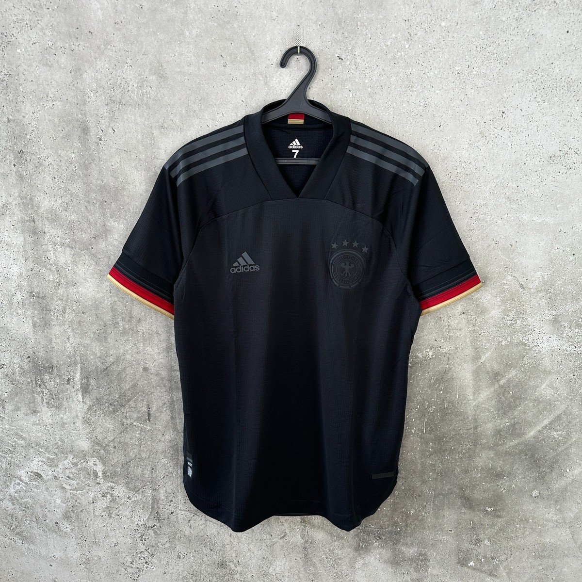 GERMANY 2020 2021 PLAYER ISSUE AWAY FOOTBALL SHIRT ADIDAS JERSEY