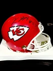 Kareem Hunt Signed Mini Helmet Kansas City Chiefs RARE JSA Certified