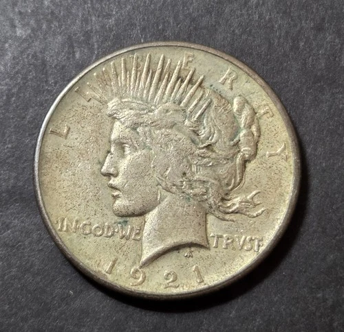 1921 Peace Dollar, XF