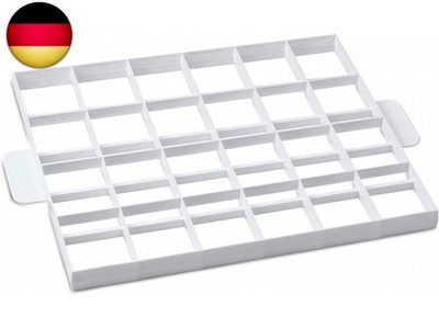 Städter Kuchenteiler für Blechkuchen - Kucheneinteiler für 24 oder 30 Stücke, be