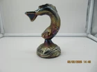 Beautiful Fenton Carnival Glass Koi Fish Figurine 4 7/8"