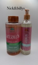 NEW Tree Hut WATERMELON Shave Oil Foaming Gel Wash Set Full Size Free Shiping