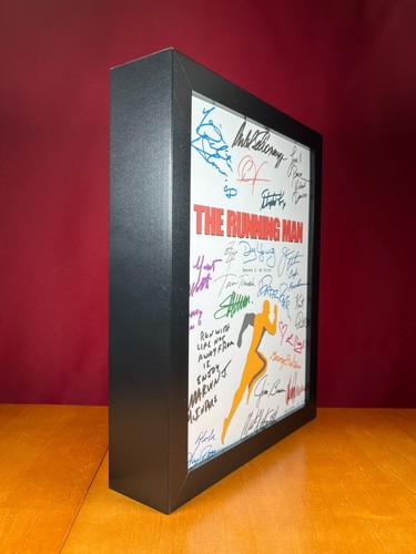 The Running Man Script Signed- Autograph Reprints- Schwarzenegger- Stephen King - Picture 4 of 8