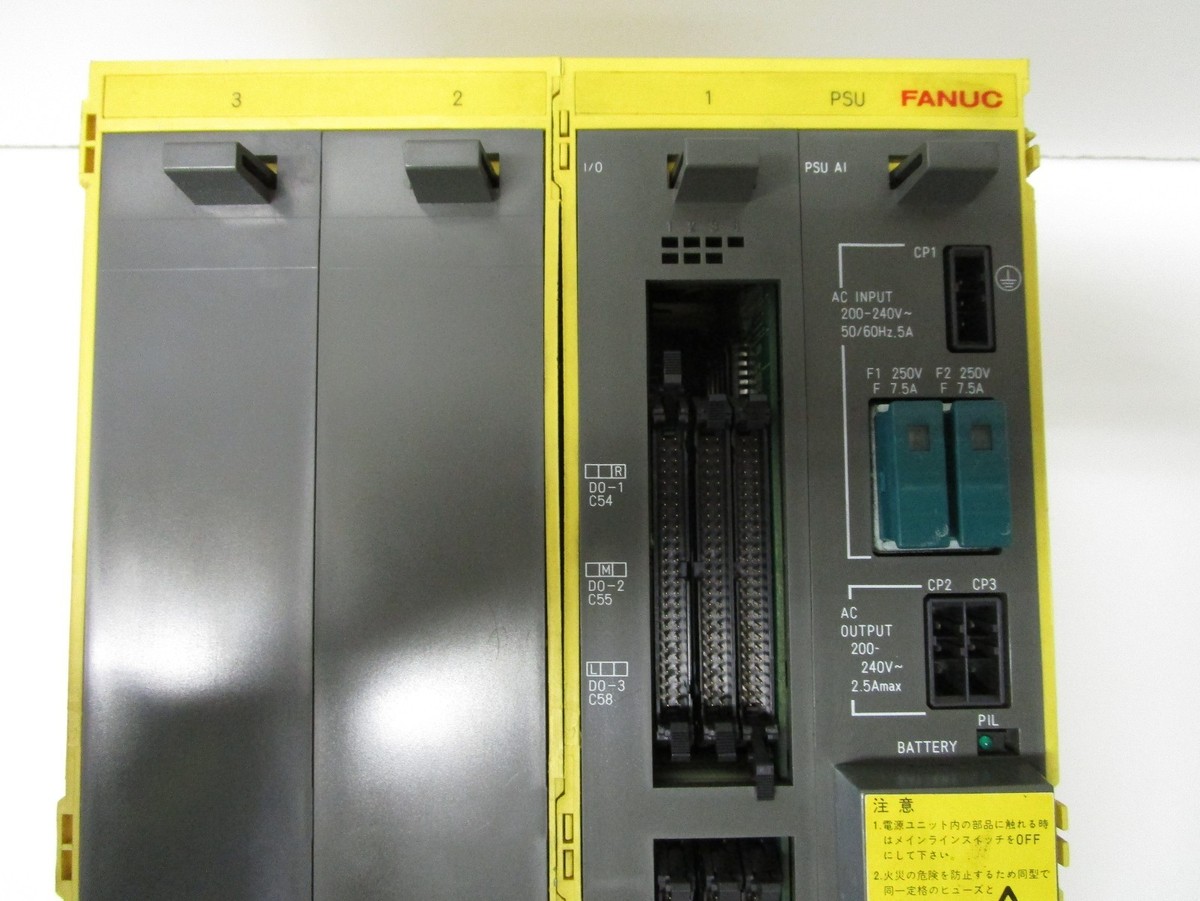 FANUC A02B-0130-B502 CNC 4-SLOT CONTROL UNIT - USED - FREE FANUC A02B-0130-B502 CNC 4-SLOT CONTROL UNIT - USED - FREE