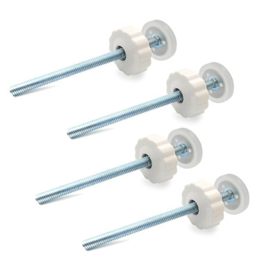 Baby Gate Parts Replacement 8MM Threaded Spindle Rod - Hardware Kit for Pet & Do