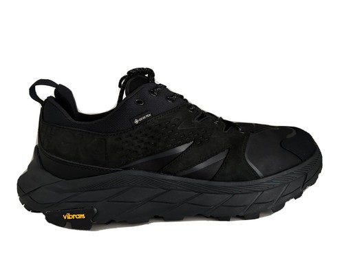 Hoka One One Anacapa Low GTX Gore-Tex Black Hiking Shoe Waterproof Men 12.5