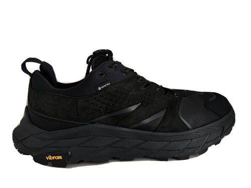 Hoka One One Anacapa Low GTX Gore-Tex Black Hiking Shoe Waterproof Men 12.5 D - Picture 1 of 4