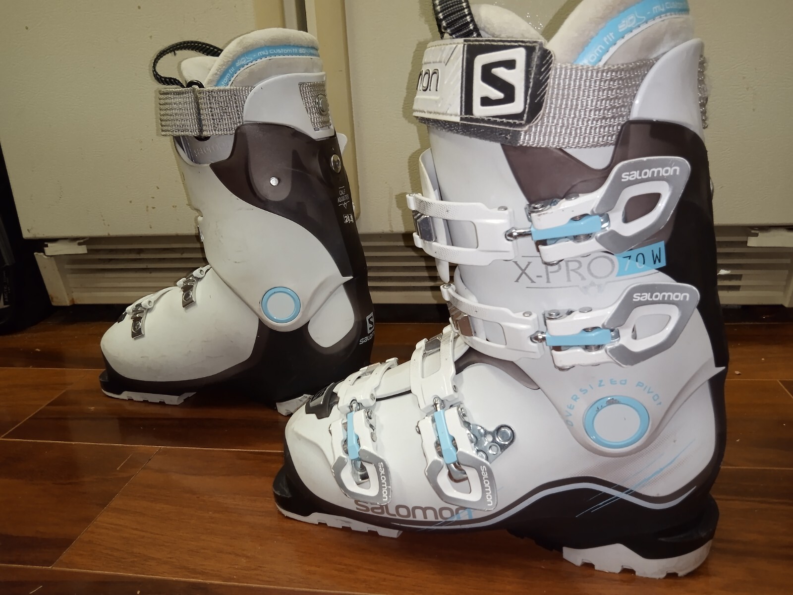 STIVALI DA SCI DA DISCESA DONNA SALOMON X PRO 70 taglia 24 5