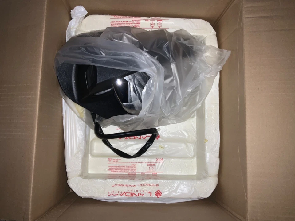 Espejo retrovisor derecho GM SUV TRUCK señal térmica potencia punto ciego cromo 20756774 OEM Foto 2 de 4