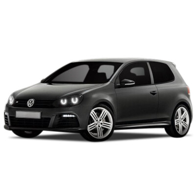 White Angel Eye LED Headlight Halo kit for 2010-2013 Volkswagen Golf Headlights
