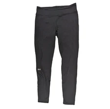 Under Armour Women's UA ColdGear Base 2.0 Base Layer Leggings SMALL Black Tight