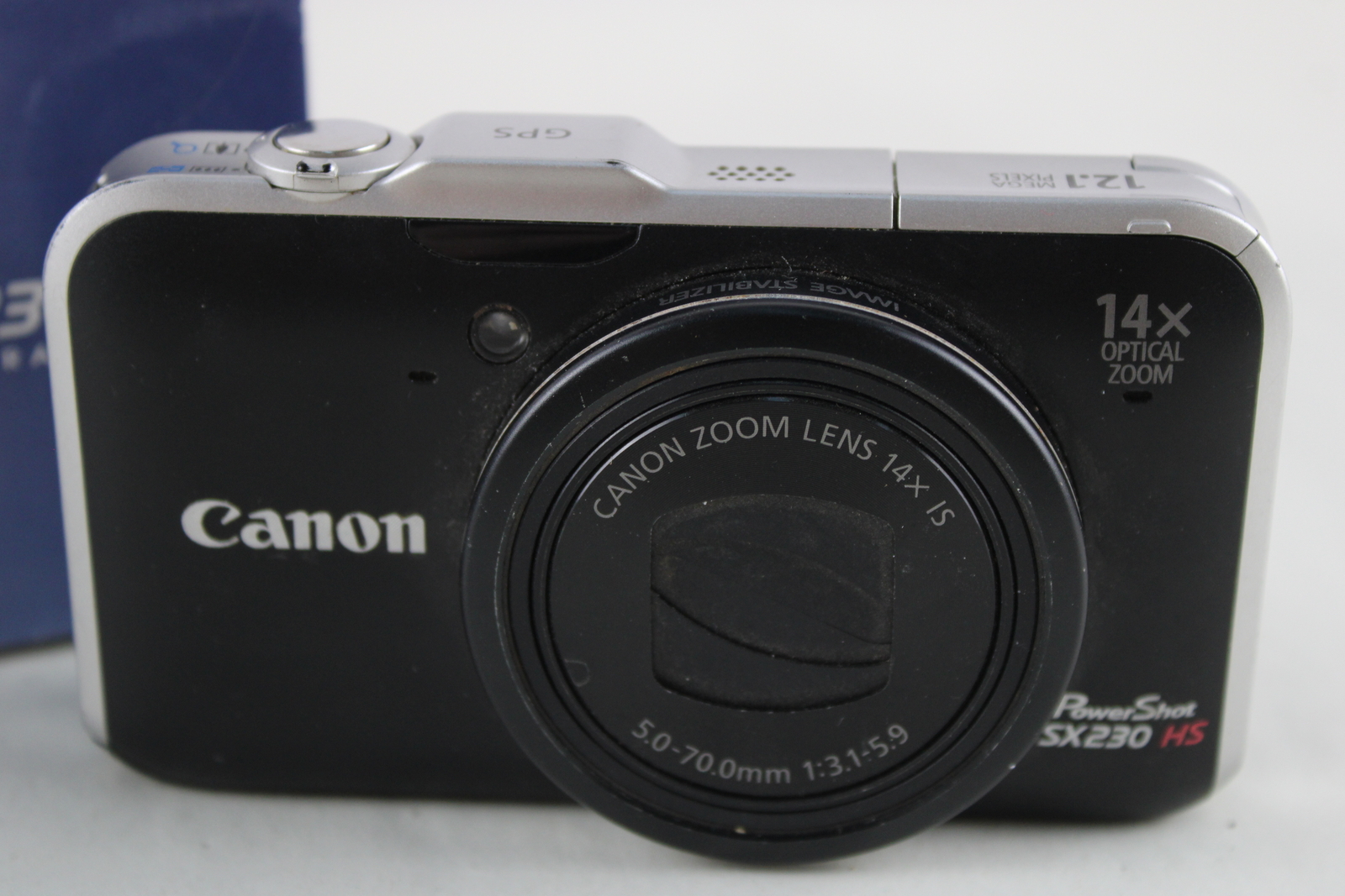 Canon Powershot SX230 HS DIGITAL COMPACT CAMERA Boxed w/ Cables WORKING