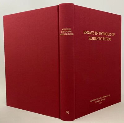 Peter van Alfen ESSAYS IN HONOUR OF ROBERTO RUSSO 2013 hardcover w jacket Very G