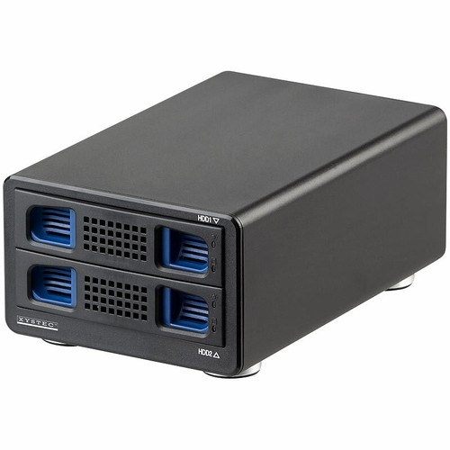 Xystec 2-fach-Festplatten-Gehäuse für 3,5"- & 2,5"-SATA, USB 3.0, RAID - Bild 2 von 6