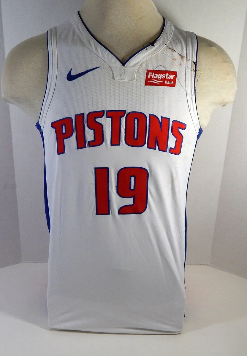 Detroit Pistons Team-Issued #62 White Jersey from the 2021 NBA Summer League  - Size XL+