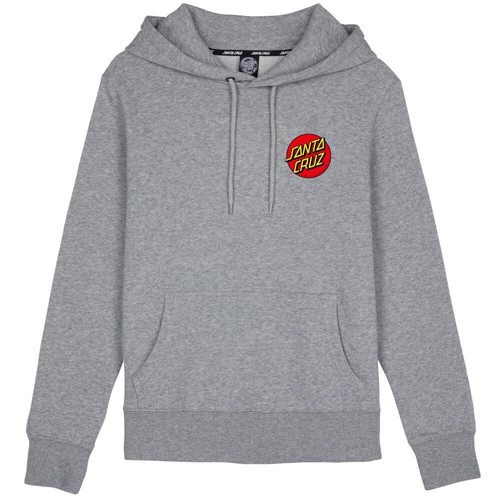 Santa Cruz Damen Hoodie - Classic Dot - Größe 8 - Skateboard / Surf Kapuze H grau - Bild 4 von 9