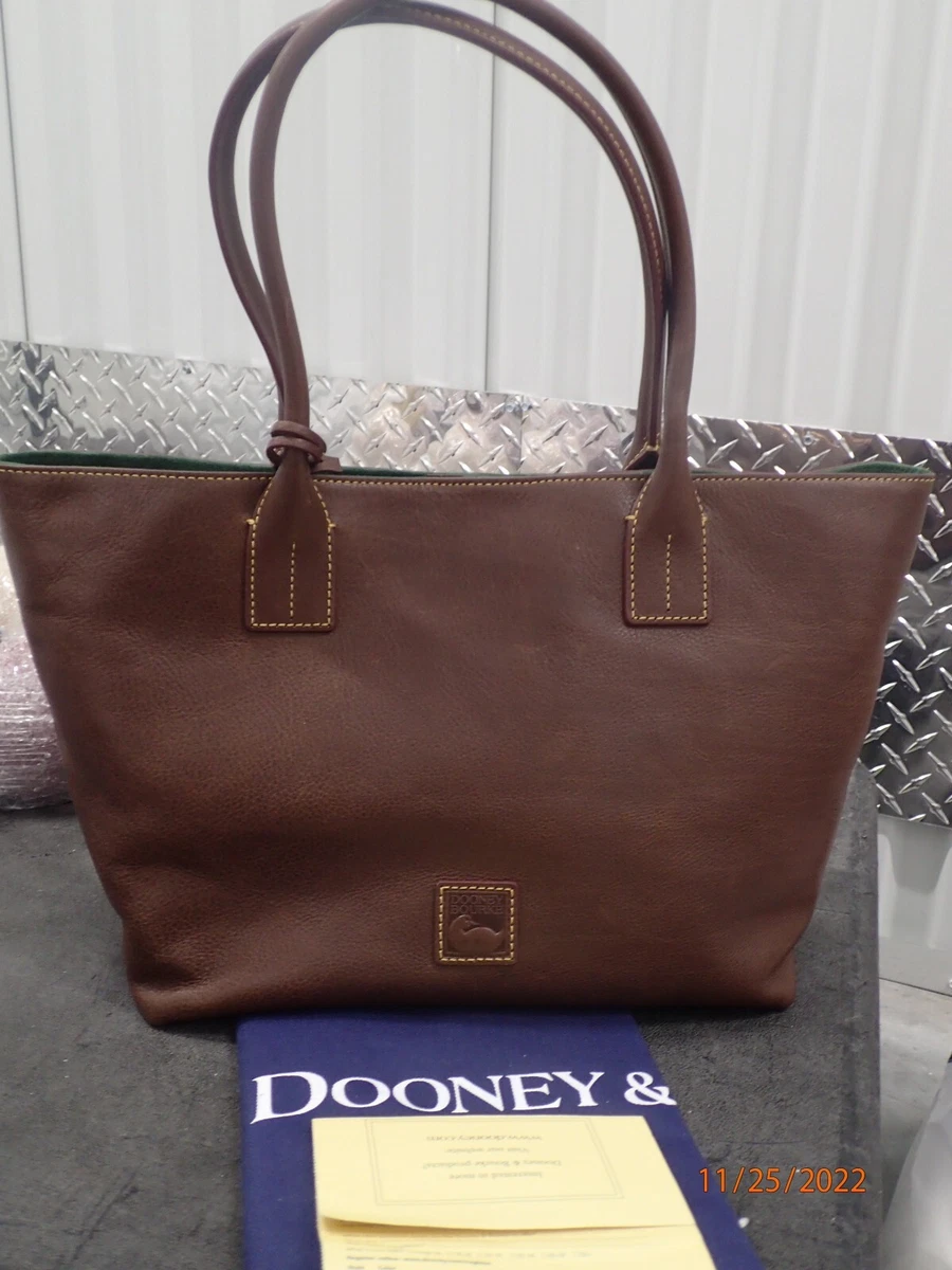 As Is Dooney & Bourke Florentine Leather Shopper Bag 