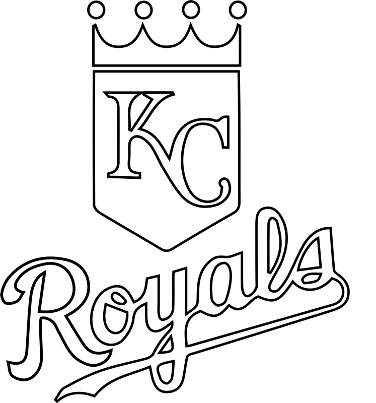 MLB logos coloring pages printable games