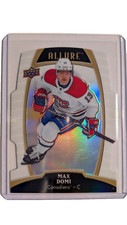 2019-20 Upper Deck Allure Hockey White Rainbow die cut Max Domi #15
