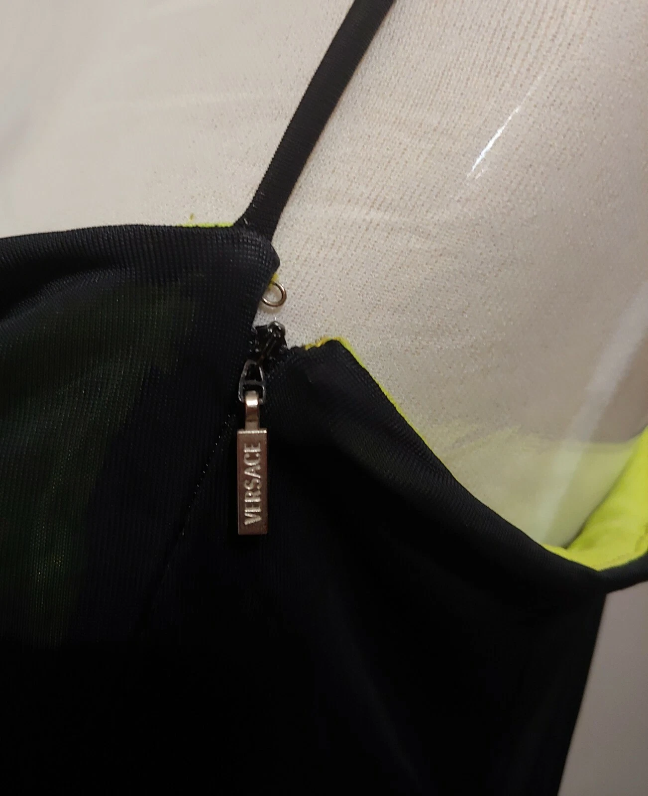 DRESS woman 90's VERSACE JEANS COUTURE made in Italy TG 30 44 circa M NEW Rare