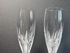 Set of 2 Mikasa Flame D'Amore Crystal Champagne Flutes — photo 2