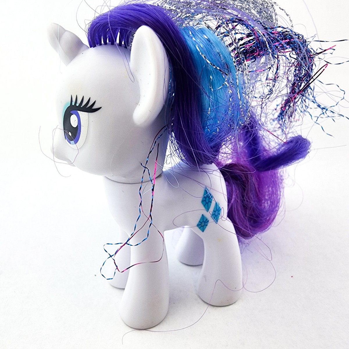 My Little Pony Pinkie Pie & Rarity Tinsel Hair Brushable Rainbow