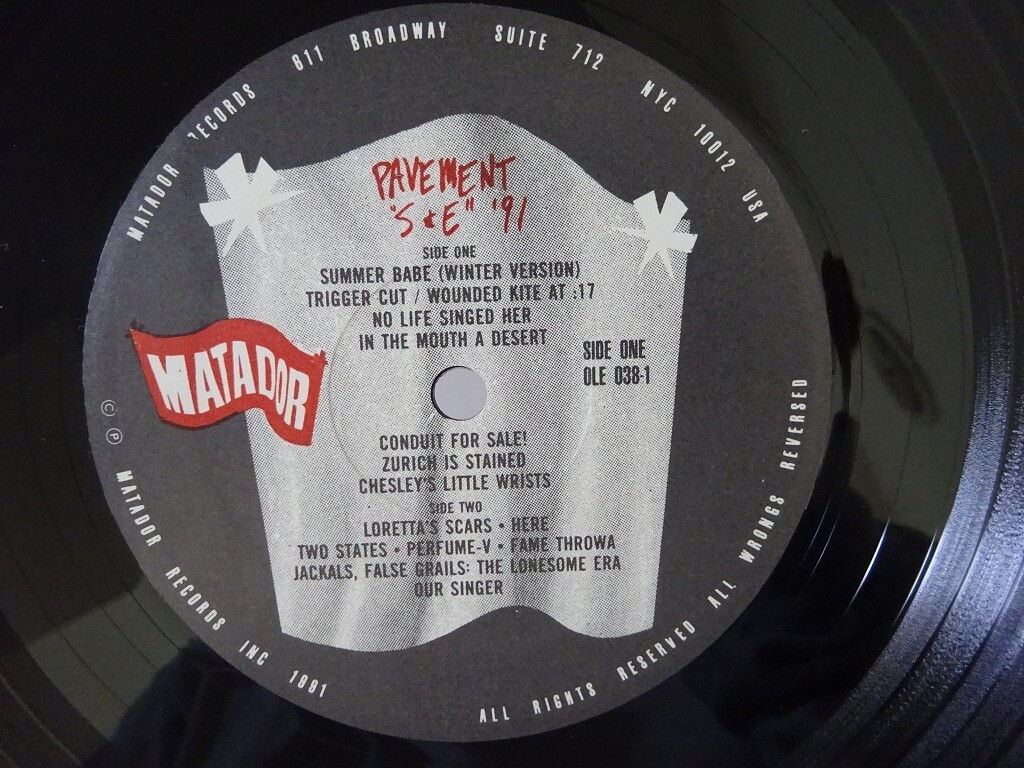米、加LP Pavement Slanted And Enchanted OLE038LP Matador /00260 Pavement Slanted And Enchanted LP – Bingo Merch