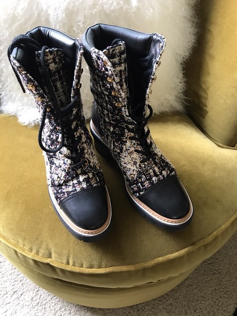 tory burch combat boots