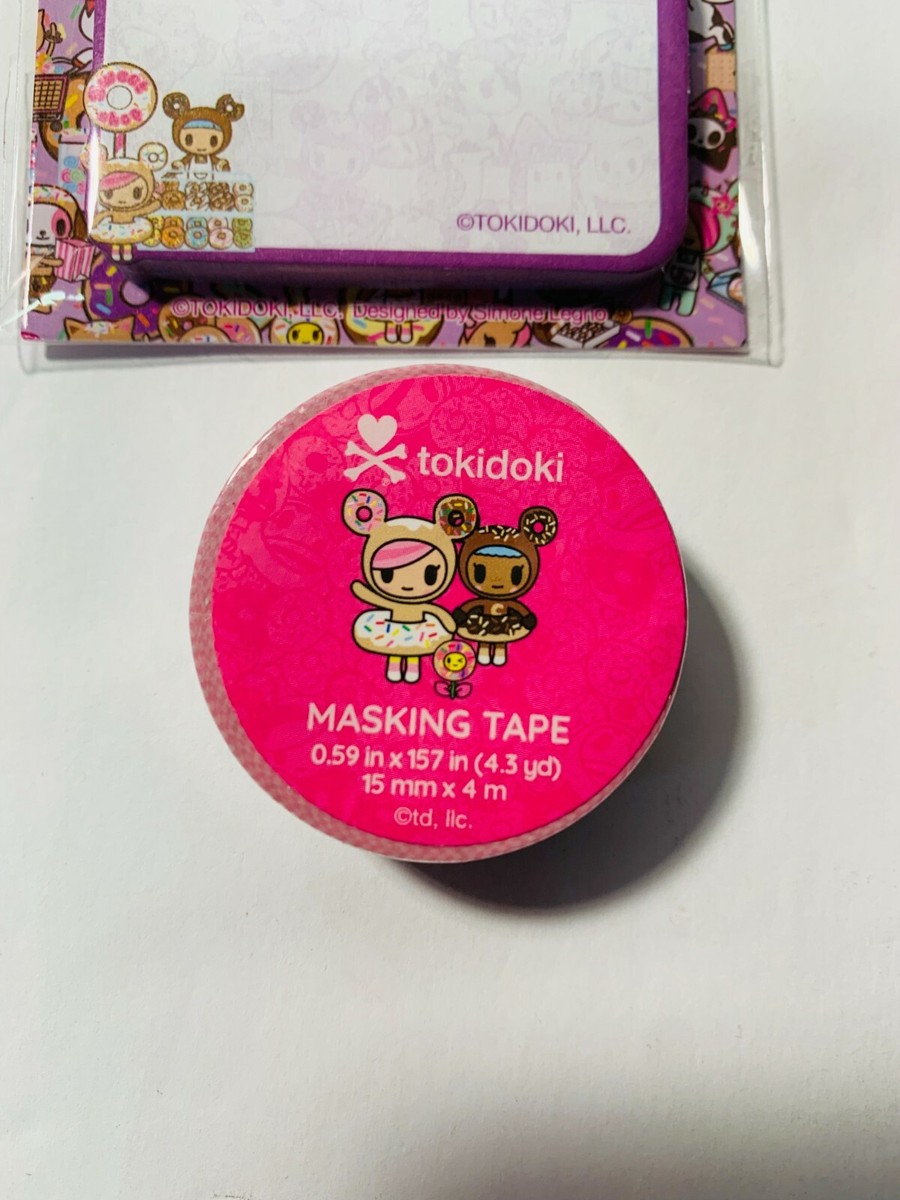 Daiso TOKIDOKI DONUTELLA STATIONERY BUNDLE Lot of 10- New