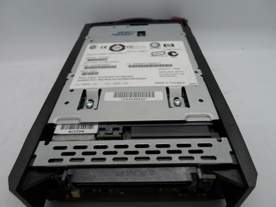 HP Compaq STORAGEWORKS DDS5 DAT72 Q1529-60001 Q1529-67201 Q1529A 3R-A4547-AA  - Image 3 of 3