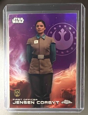 2025 Topps Chrome Star Wars First Officer Jensen Corbyt Kamino