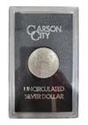 1884 GSA Holder Carson City Mint Uncirculated Morgan Silver Dollar, Box, COA