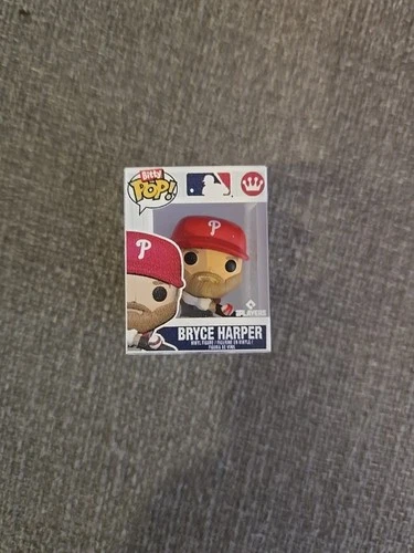 Bryce Harper Funko Mini Bitty Pop From 2026 Topps Series 1 Super Box Phillies