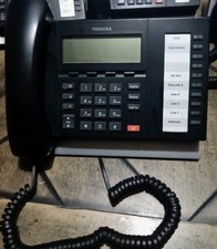 Toshiba DP-5022SDM Speaker Display Digital Business Telephone Black WORKS
