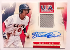 2013 Panini USA Baseball Box Set #16 Blake Sabol (RC) Jersey Relic/Auto #17/99!