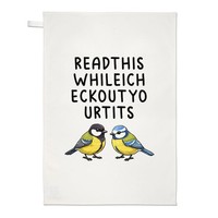 Gift Base Blaues KüChentuch Tea Towel Lustiger Freches Freundin Witz Spruch